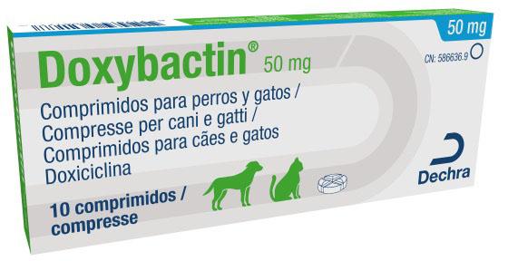 Doxybactin 50 mg comprimidos para perros y gatos