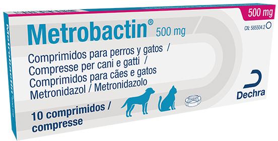 Metrobactin 500 mg comprimidos para perros y gatos