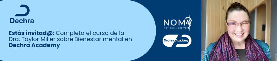 Empoderando a los Profesionales Veterinarios: Dechra Academy y NOMV lanzan una serie de cursos integrales de bienestar mental