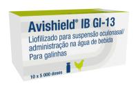 Avishield IB GI-13, liofilizado para suspensión oculonasal y para administración en agua de bebida para pollos