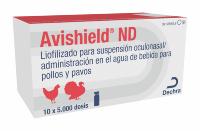 Avishield ND liofilizado para suspensión para pollos y pavos