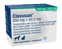 Clavusan 250 mg/62,5 mg comprimidos para gatos y perros
