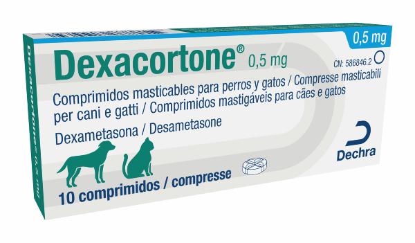 Dexacortone 0,5 mg comprimidos para perros y gatos