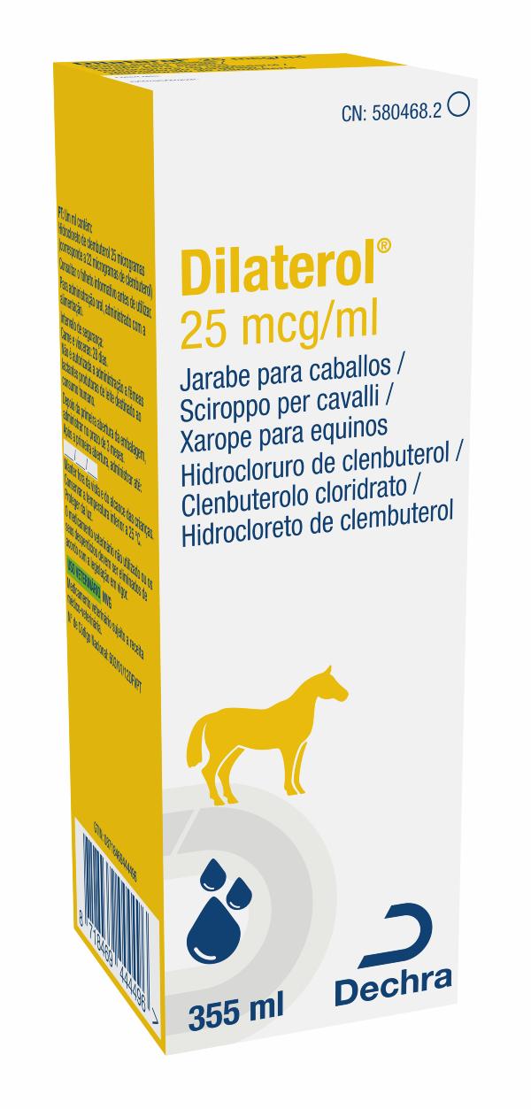 Clembuterol en jarabe para Caballos