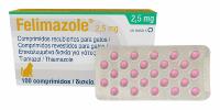 Felimazole 2,5 mg comprimidos recubiertos para gatos