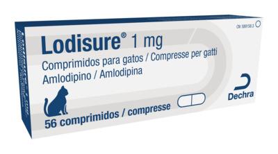 Amlodipino en comprimidos para gatos