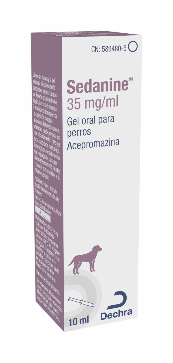 Sedanine 35 mg/ml gel oral para perros