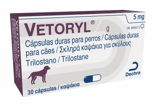  Vetoryl 5 mg cápsulas duras para perros