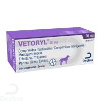 Vetoryl 20 mg comprimidos masticables para perros