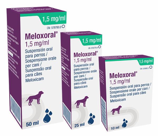 Meloxoral 1,5 mg/ml suspensión oral para perros