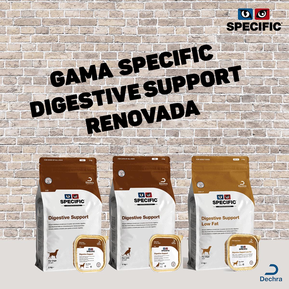 Gama DIGESTIVE SUPPORT renovada