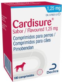 Pimobendan 1,25 mg en comprimidos para perros