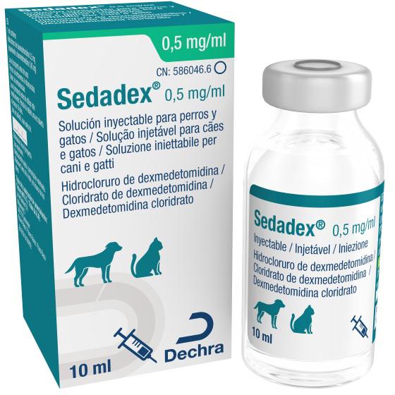 Sedadex 0,5 mg/ml solución inyectable para perros y gatos