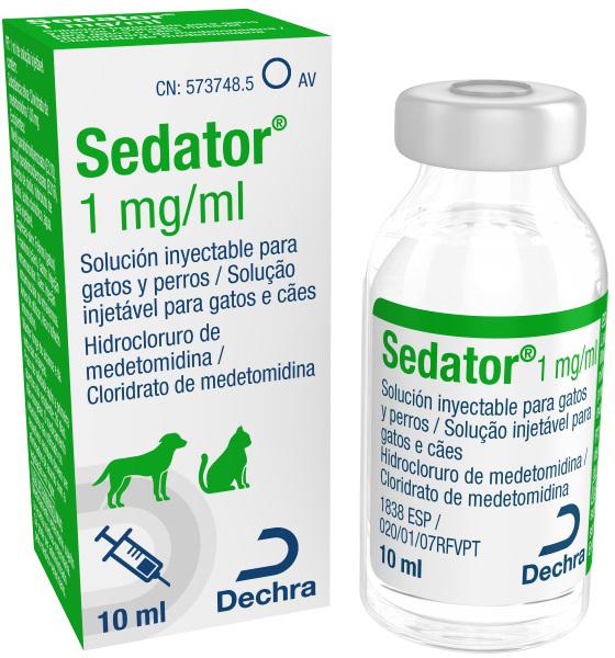 Sedator 1 mg/ml solución inyectable para perros y gatos