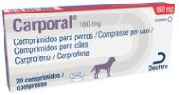 Carporal 160 mg comprimidos para perros
