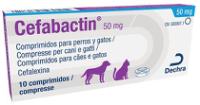 Cefabactin 50 mg comprimidos para perros y gatos